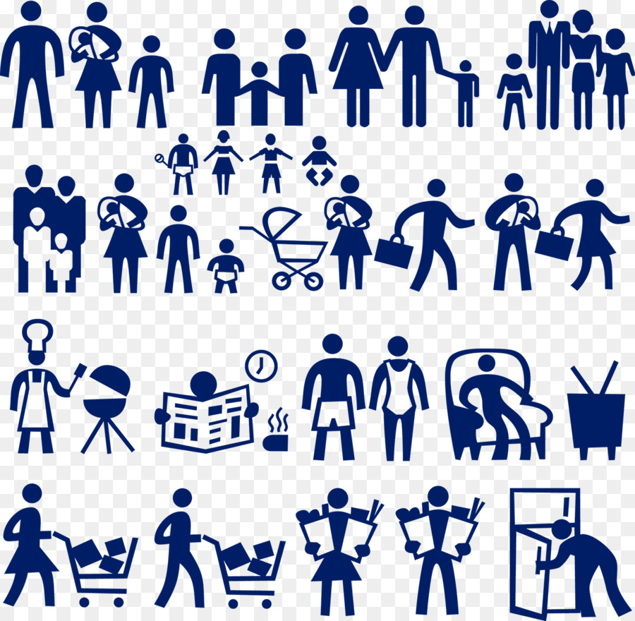 Family Silhouette Icon - People living Silhouette png download - 1300*1271 - Free Transparent Family png Download.