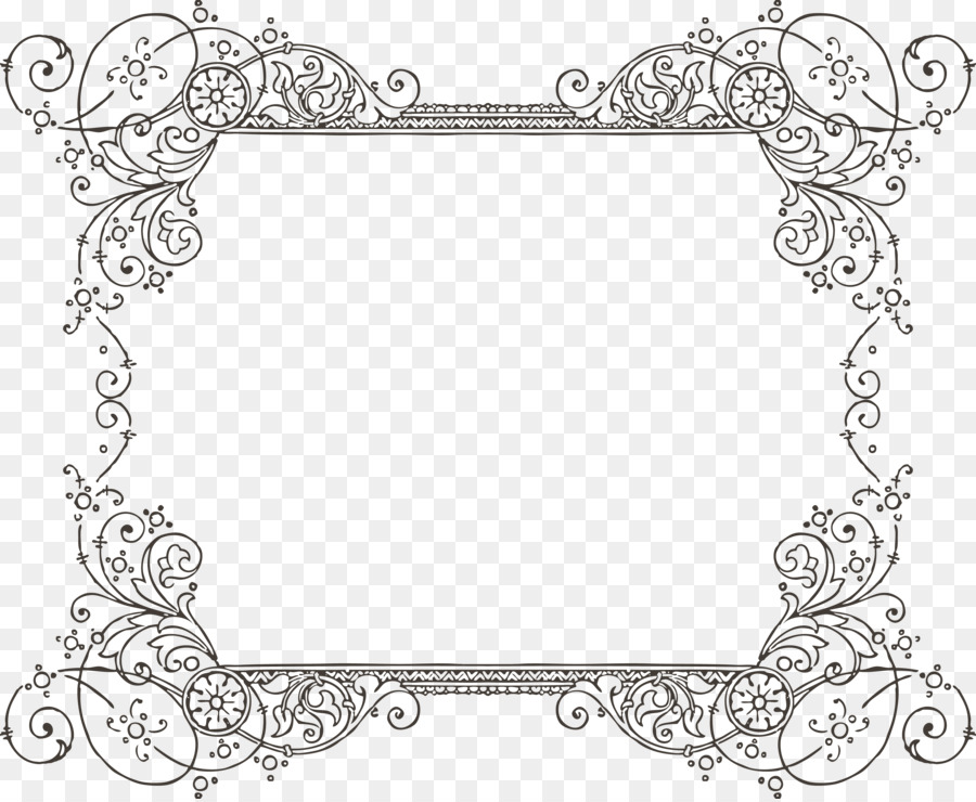 Wedding invitation Paper Picture frame Clip art - Victorian Frame Cliparts png download - 4035*3306 - Free Transparent Wedding Invitation png Download.