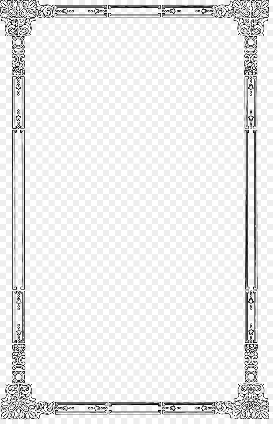 Vector graphics Portable Network Graphics Clip art Image Borders and Frames - fancy borders png koran ayodhya png download - 2422*3727 - Free Transparent BORDERS AND FRAMES png Download.