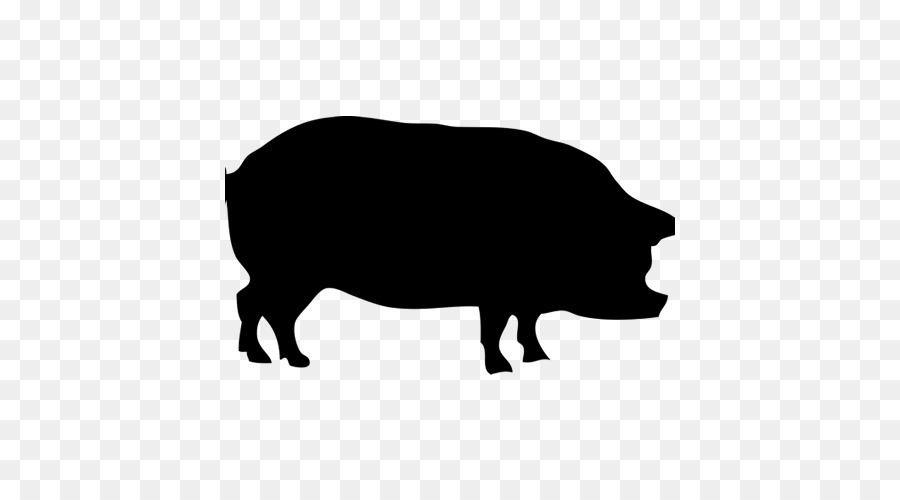Clip art Silhouette Guinea pig Large White pig Vector graphics - meat goat farming png download - 530*490 - Free Transparent Silhouette png Download.