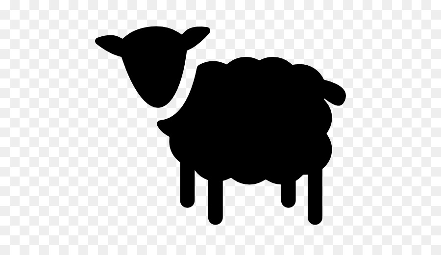 Sheep farming Goat Wool Clip art - animal silhouettes png download - 512*512 - Free Transparent Sheep png Download.
