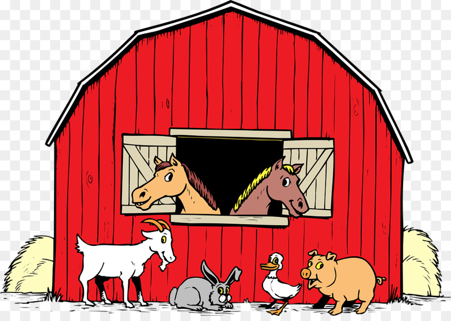 Barn Farm Free content Clip art - Animal house png download - 960*672 - Free Transparent Barn png Download.