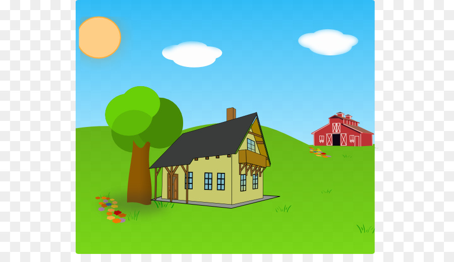 Farm Desktop Wallpaper Clip art - Farm Scene Cliparts png download - 600*504 - Free Transparent Farm png Download.