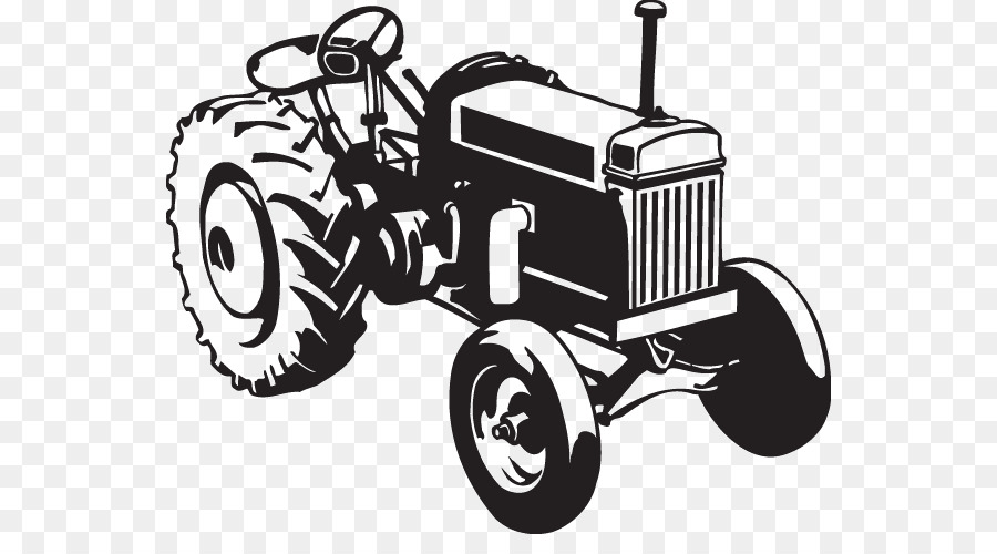 Farmall John Deere Decal Tractor Sticker - tractor png download - 600*482 - Free Transparent Farmall png Download.