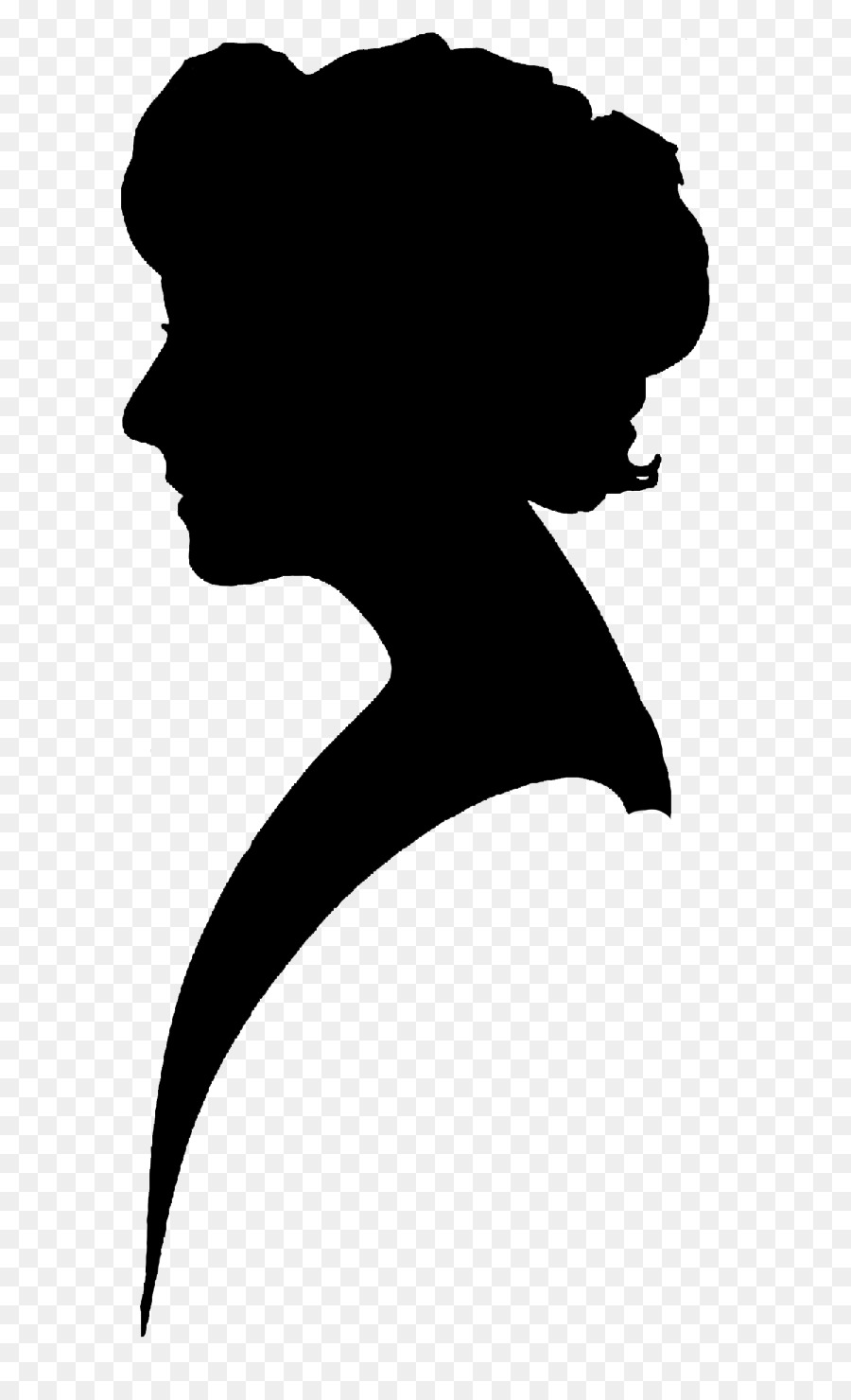 Victorian era Silhouette Female Clip art - Cliparts Silhouette png download - 712*1479 - Free Transparent Victorian Era png Download.