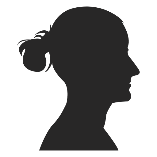 Silhouette Drawing - woman face png download - 512*512 - Free