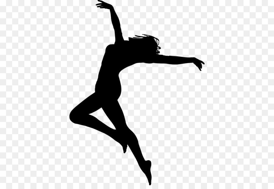 Jazz dance Silhouette Hip-hop dance - Silhouette png download - 444*608 - Free Transparent Dance png Download.