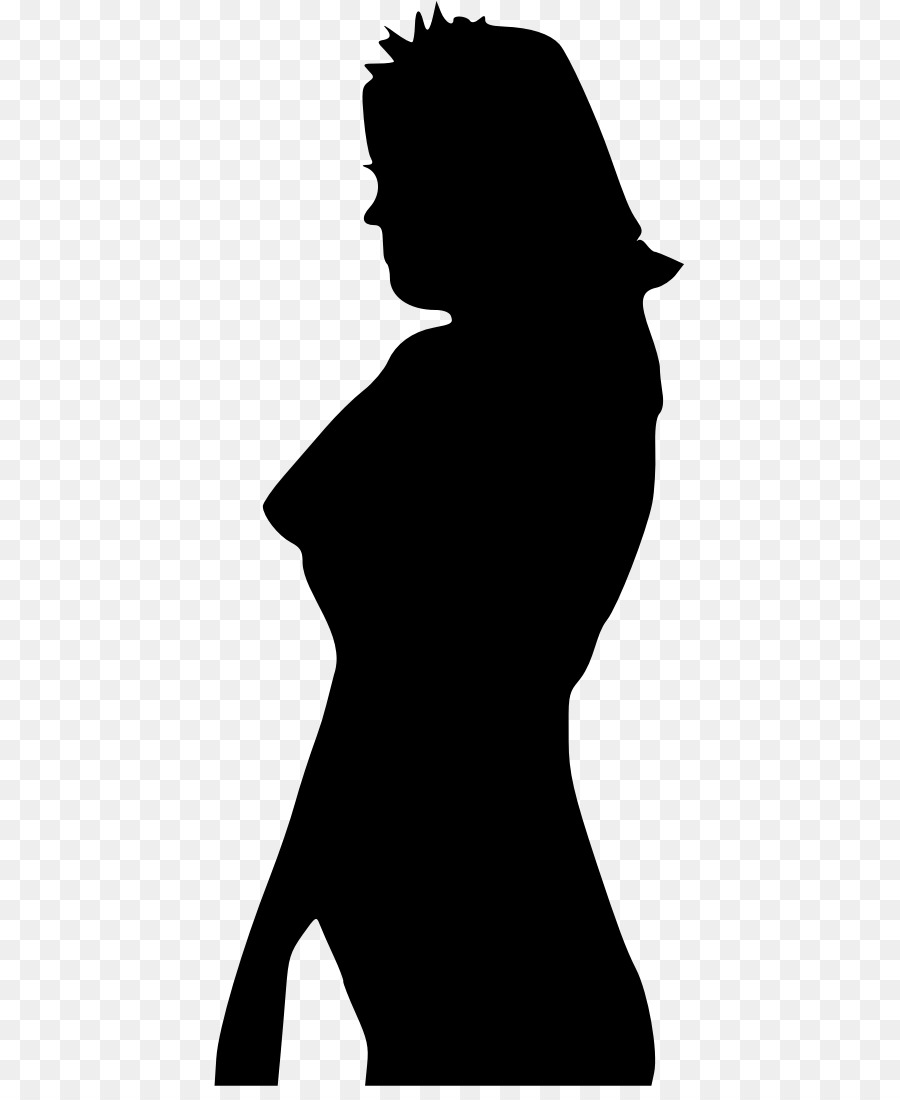 Woman Silhouette Clip art - woman png download - 471*1086 - Free Transparent  png Download.
