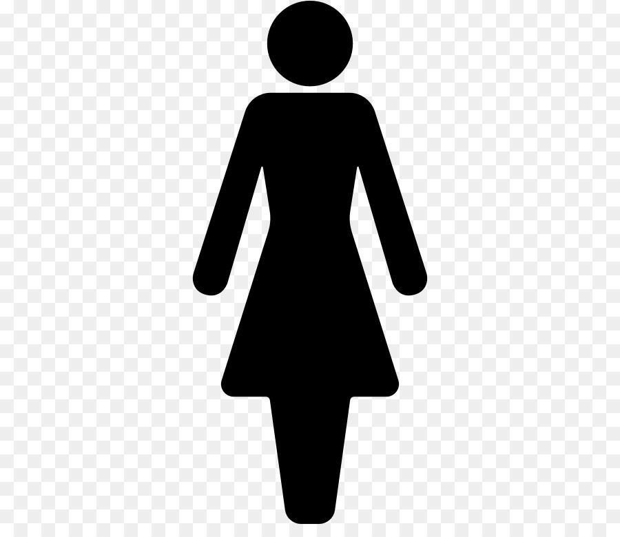 Gender symbol Female Clip art - female silhouette png download - 342*762 - Free Transparent Gender Symbol png Download.