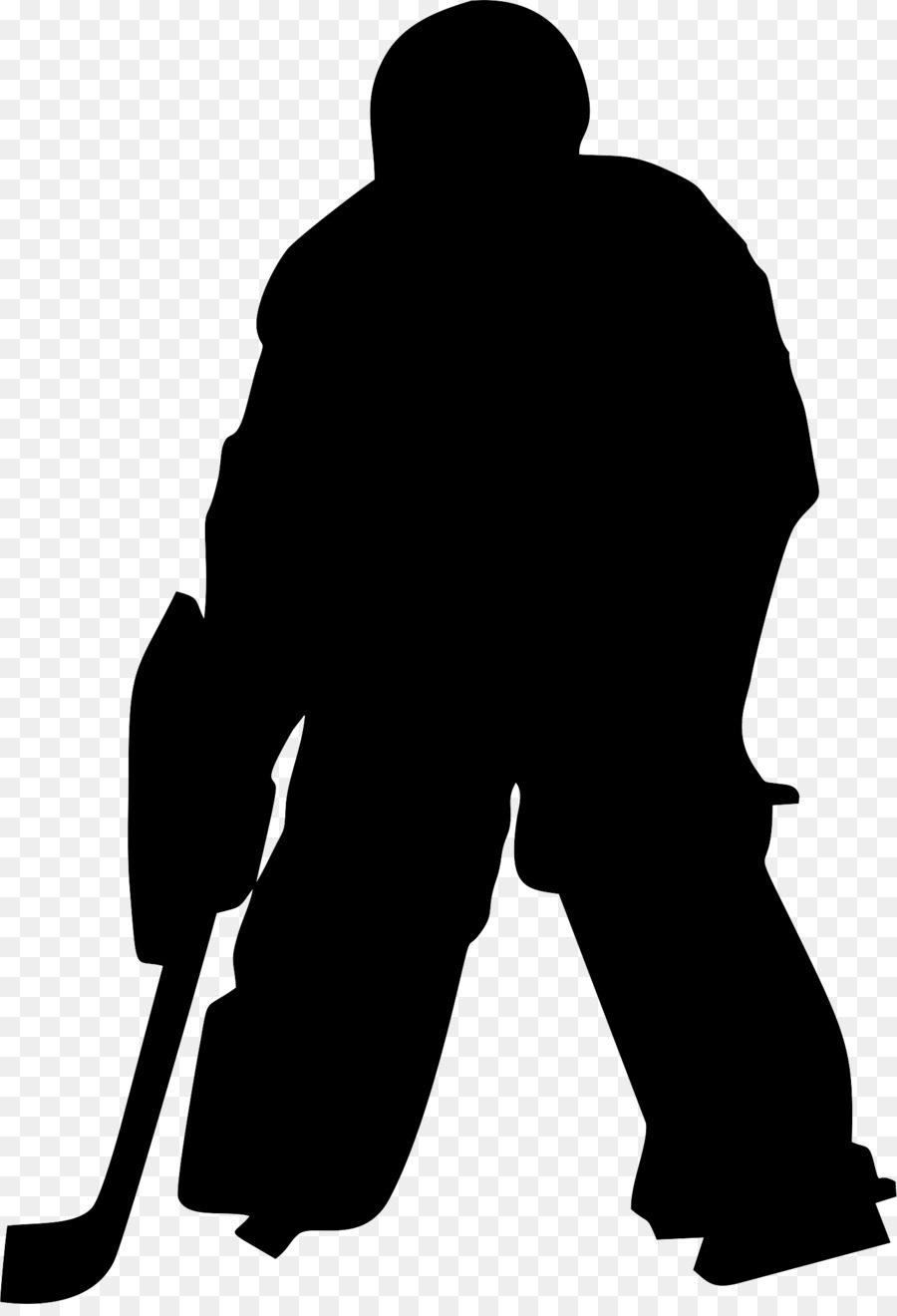 Goaltender Silhouette Field hockey Ice hockey - Silhouette png download - 1465*2129 - Free Transparent Goaltender png Download.