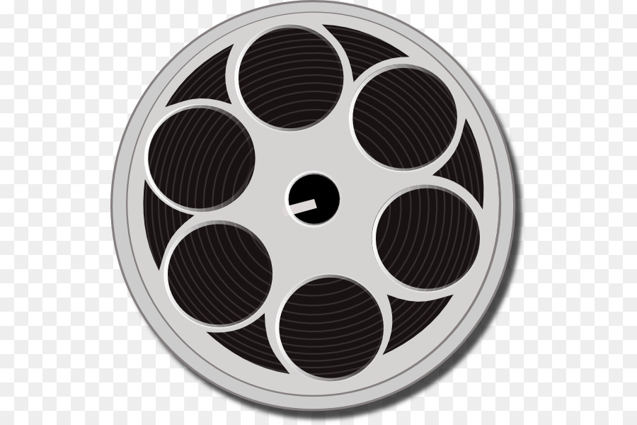 Film Reel Cinema Clip art - hollywood png download - 588*599 - Free Transparent Film png Download.
