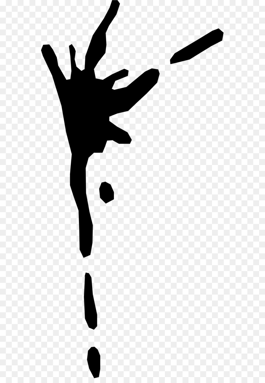 Black Silhouette Finger White Clip art - Silhouette png download - 621*1284 - Free Transparent Black png Download.