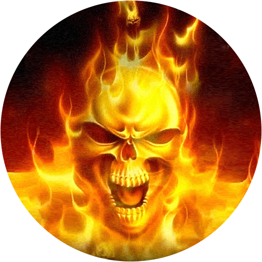 GIF Flame Desktop Wallpaper Fire Skull - flame png download - 512*512 - Free  Transparent Flame png Download. - Clip Art Library