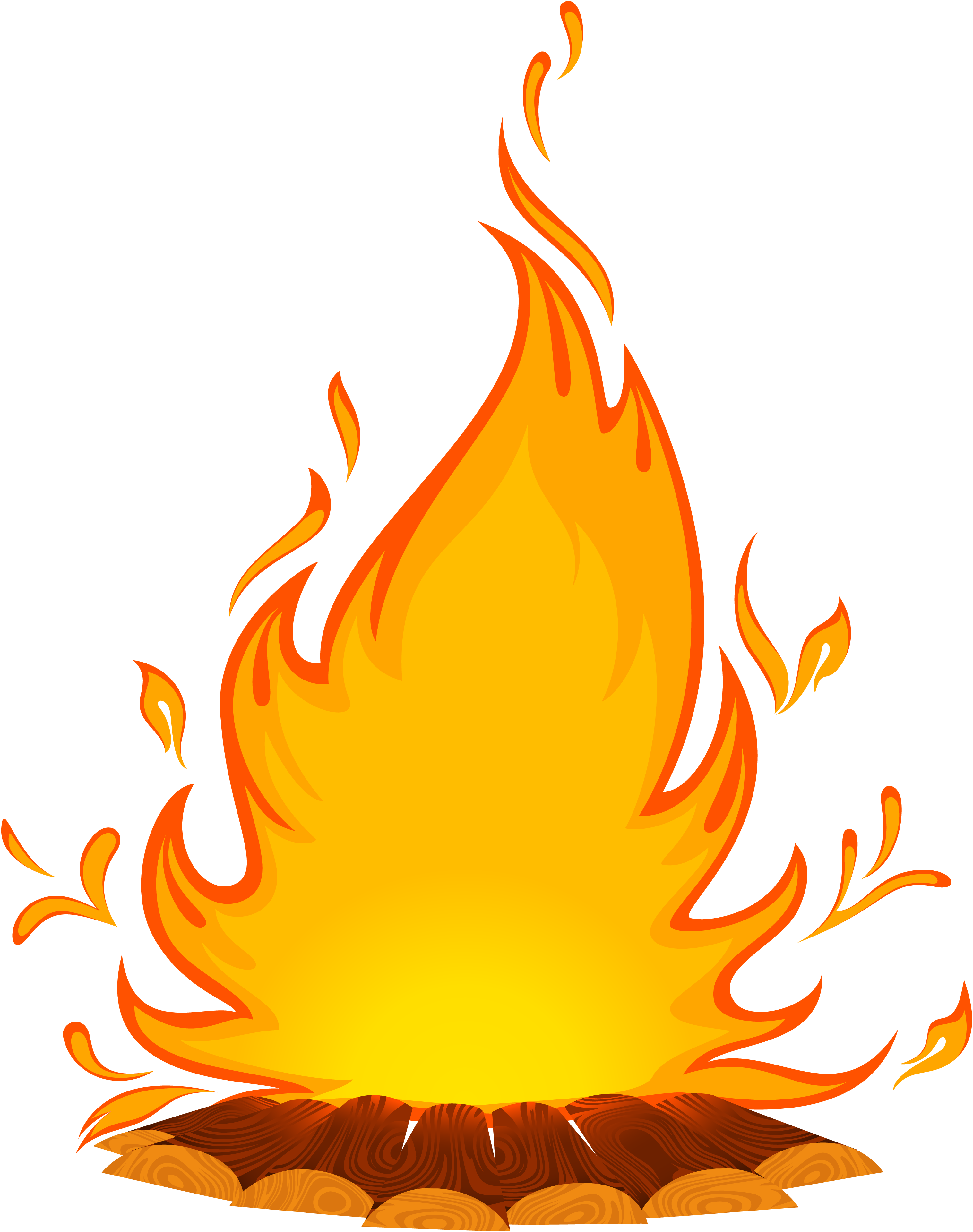 Fire Cartoon Clip art - campfire png download - 3032*3840 - Free  Transparent Fire png Download. - Clip Art Library
