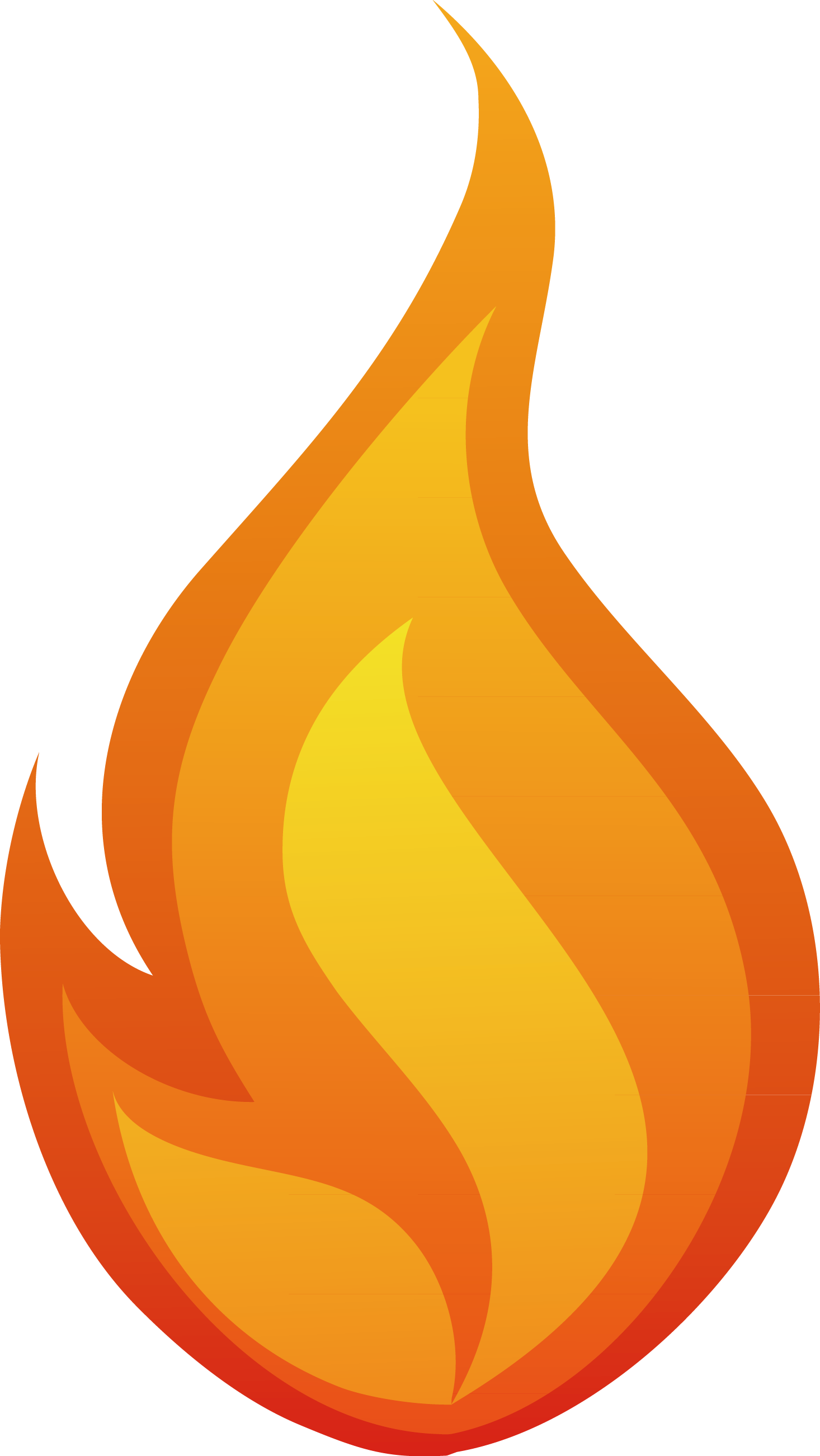 Flame Fire Clip art Flame hand painted vector png