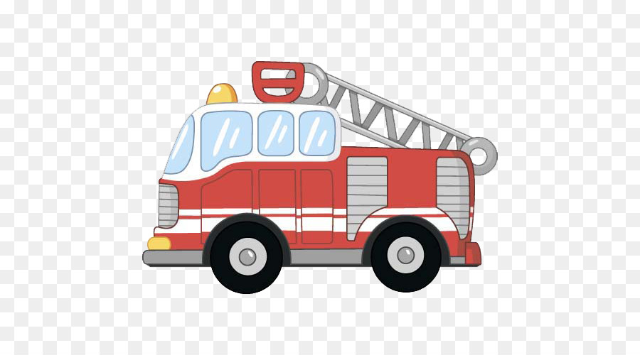 Fire engine Royalty-free Clip art - Cartoon style fire engine png download - 500*500 - Free Transparent Fire Engine png Download.
