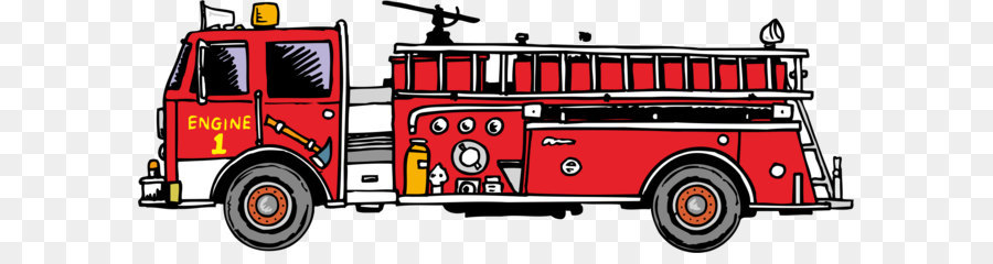 Fire safety Firefighter Clip art - Fire truck png vector element png download - 1859*659 - Free Transparent Fire Engine png Download.