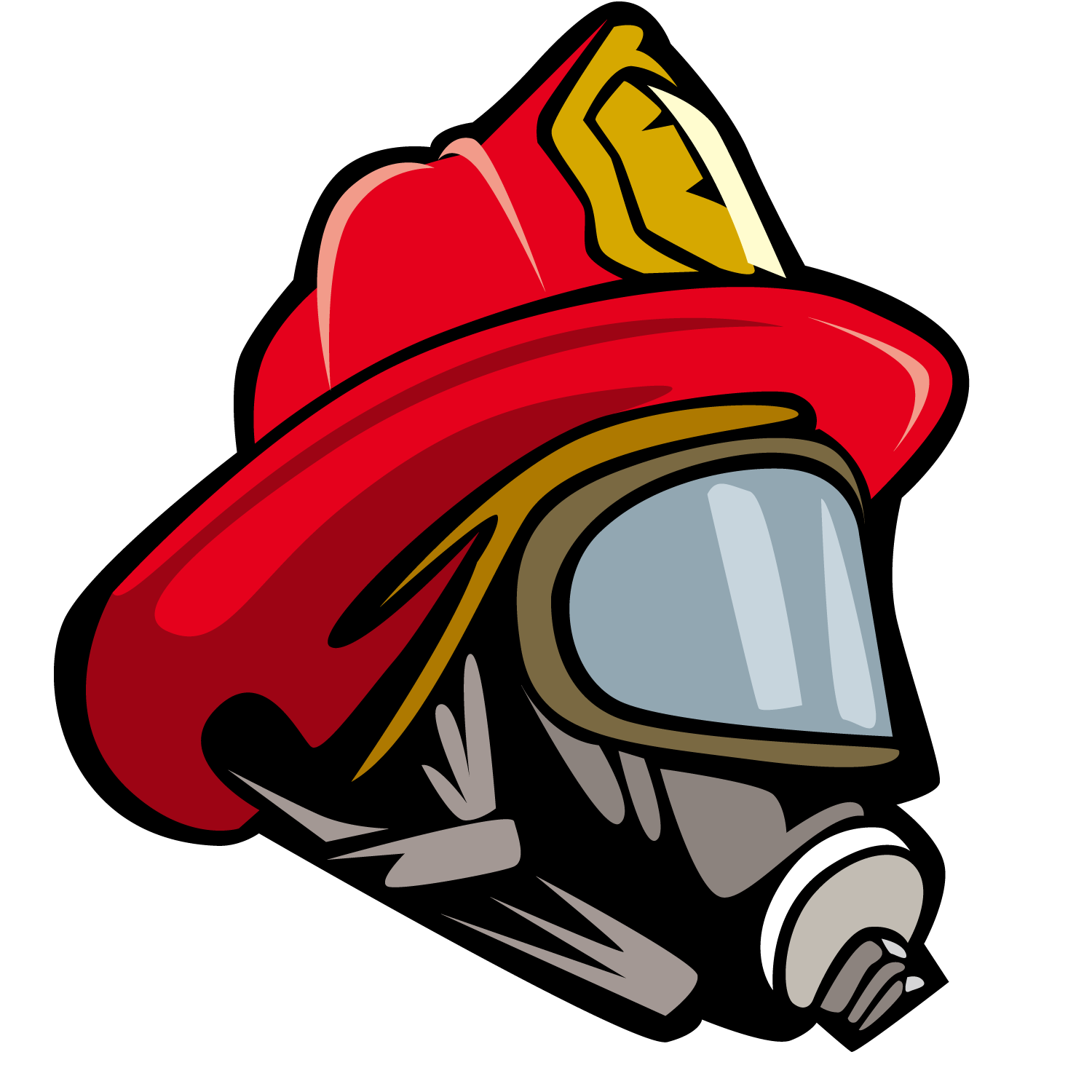 Firefighters helmet Bicycle helmet Clip art - Fireman hat png download - 15...
