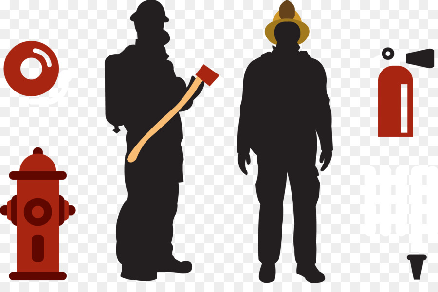 Euclidean vector Firefighter Computer file - Vector Firefighter png download - 1863*1204 - Free Transparent Fire png Download.