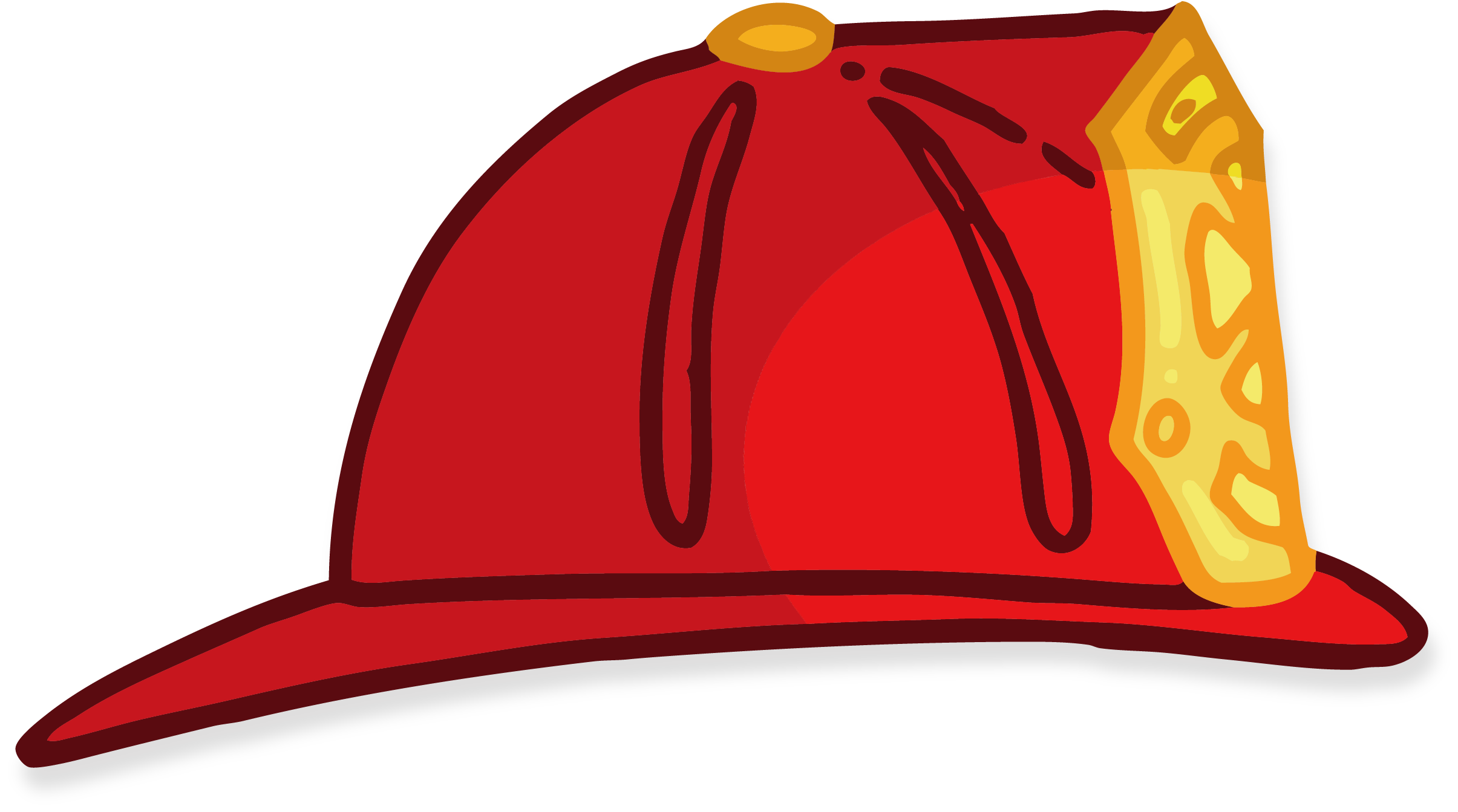 Fireman Hat Silhouette #1453873 (License: Personal Use) .