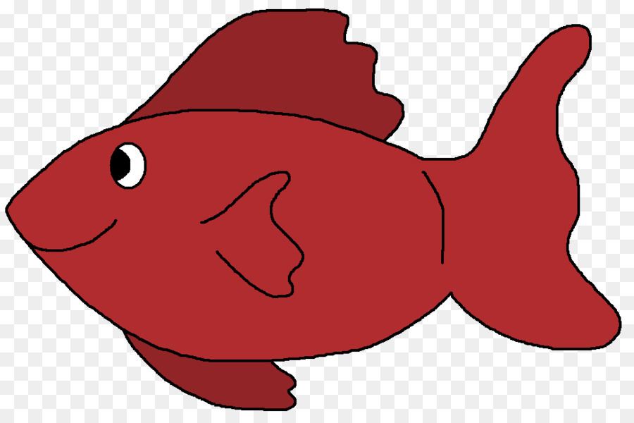 Red Clip art - Easy Fish Cliparts png download - 973*644 - Free Transparent Red png Download.