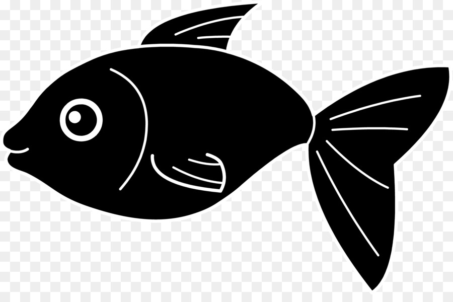 Fish Silhouette Clip art - Fish Vector Art png download - 6921*4502 - Free Transparent Fish png Download.