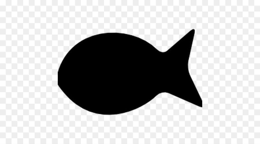 Silhouette Black and white Fish - Silhouette png download - 500*500 - Free Transparent Silhouette png Download.