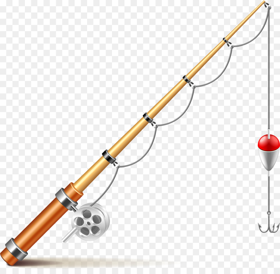 Fishing rod Euclidean vector Illustration - Vector painted fishing rod png download - 1316*1263 - Free Transparent Fishing png Download.