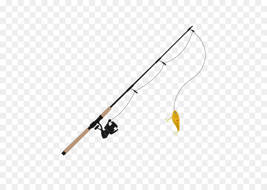 Fishing rod Light Spearfishing Squid - Catch a fish rod png download - 626*626 - Free Transparent Fishing png Download.