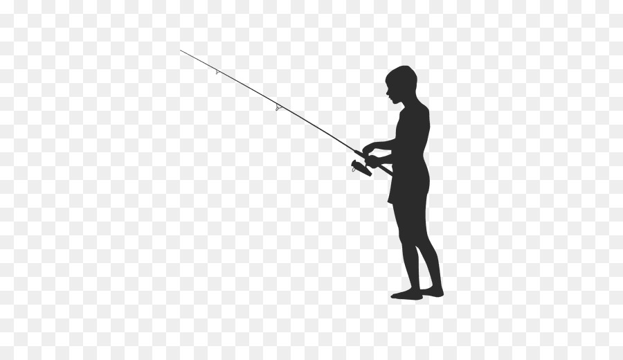 Fishing Rods Silhouette Fisherman Fish hook - fishing pole png download - 512*512 - Free Transparent Fishing Rods png Download.