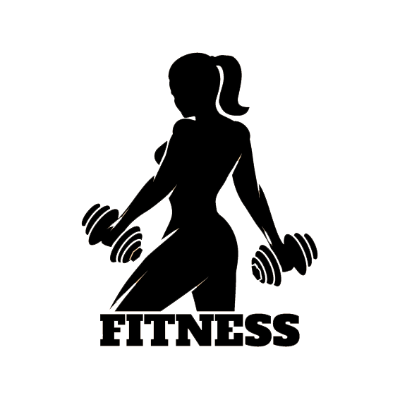 Physical fitness Fitness Centre Silhouette - Woman dumbbell png