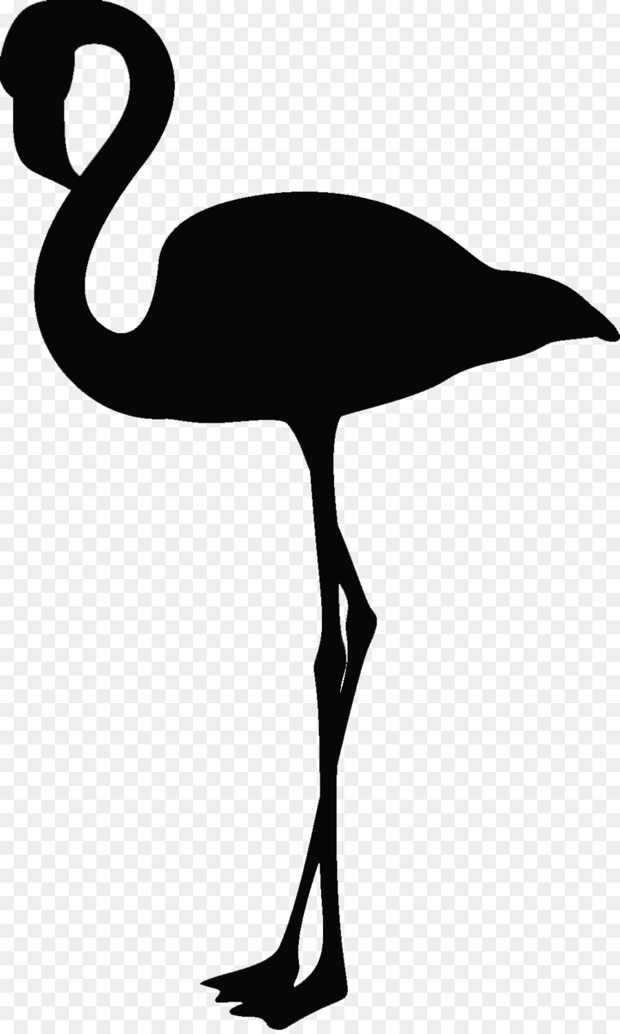Bird Flamingo Silhouette Beak Clip art - Bird png download - 1000*1661 - Free Transparent Bird png Download.