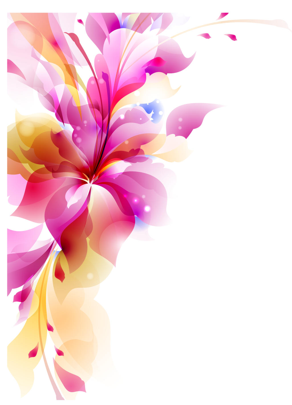 Flower Floral design Wallpaper - Vector PNG Transparent png download -  1024*1418 - Free Transparent Flower png Download. - Clip Art Library
