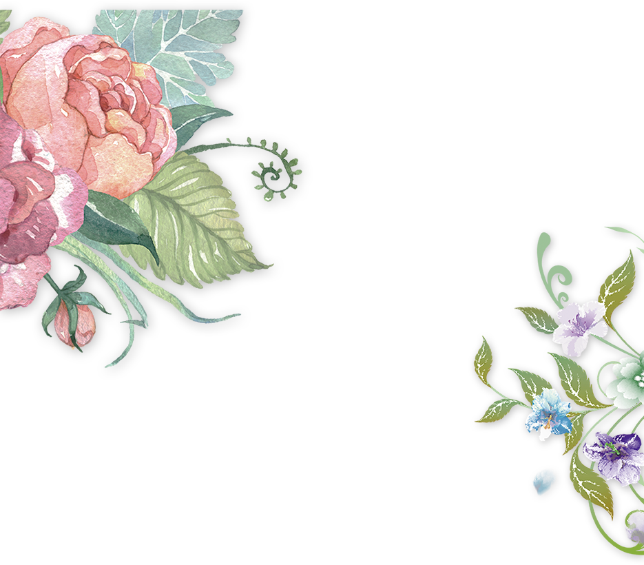 Photography Flower Pastel - Decorative floral background png download