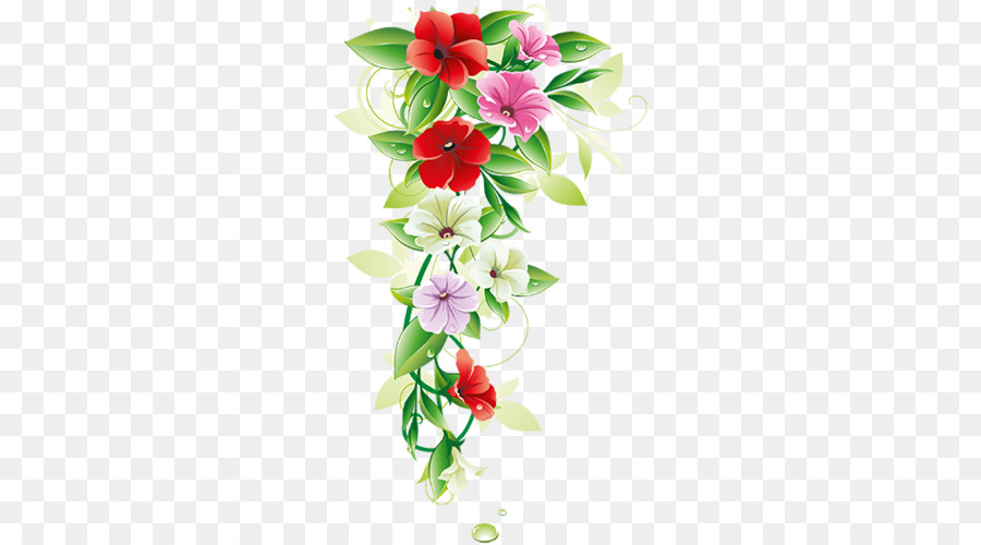 Flower Borders and Frames Clip art - flower png download - 500*500 - Free Transparent Flower png Download.