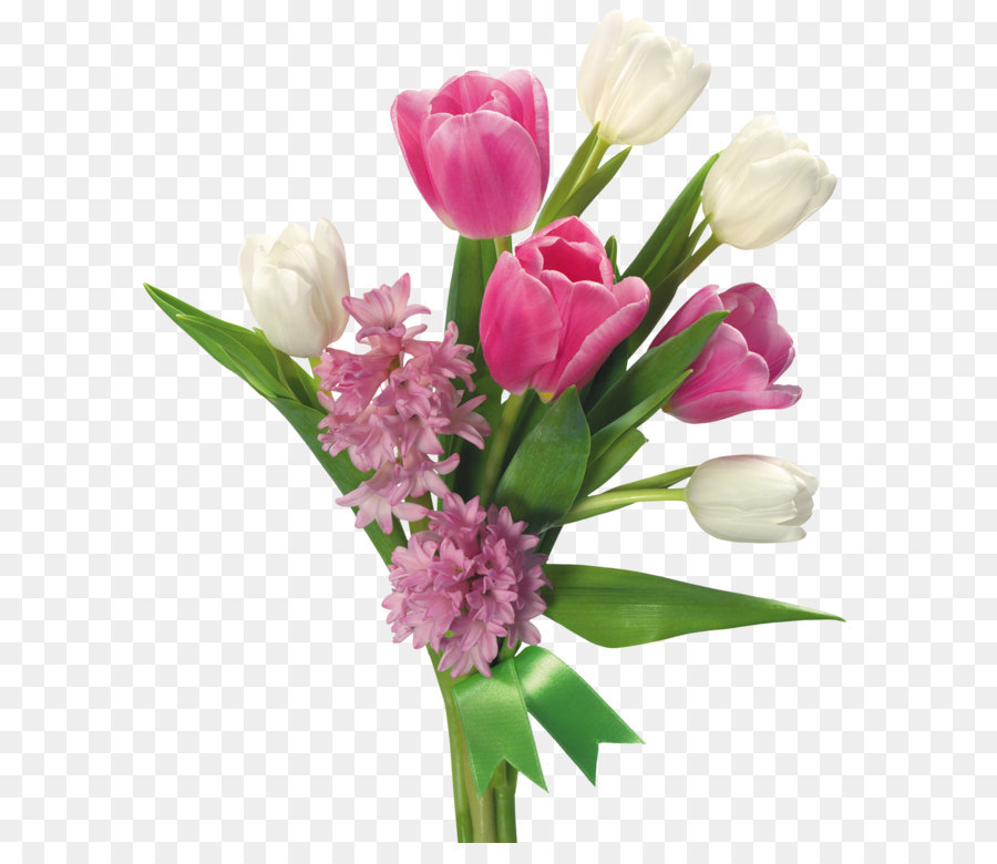 Flower bouquet Clip art - Spring Bouquet of Tulips and Hyacinths PNG Transparent Picture png download - 1105*1294 - Free Transparent Flower Bouquet png Download.