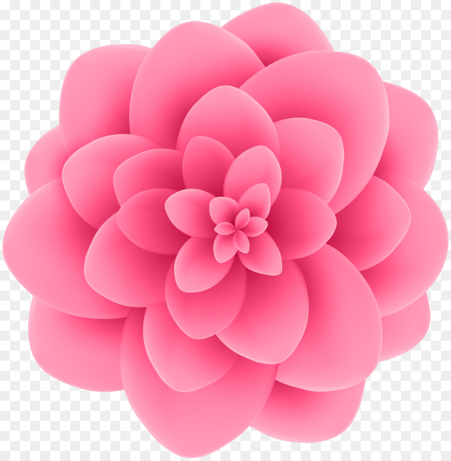 Pink flowers Clip art - Transparent Pink Flower Clipart PNG Image png