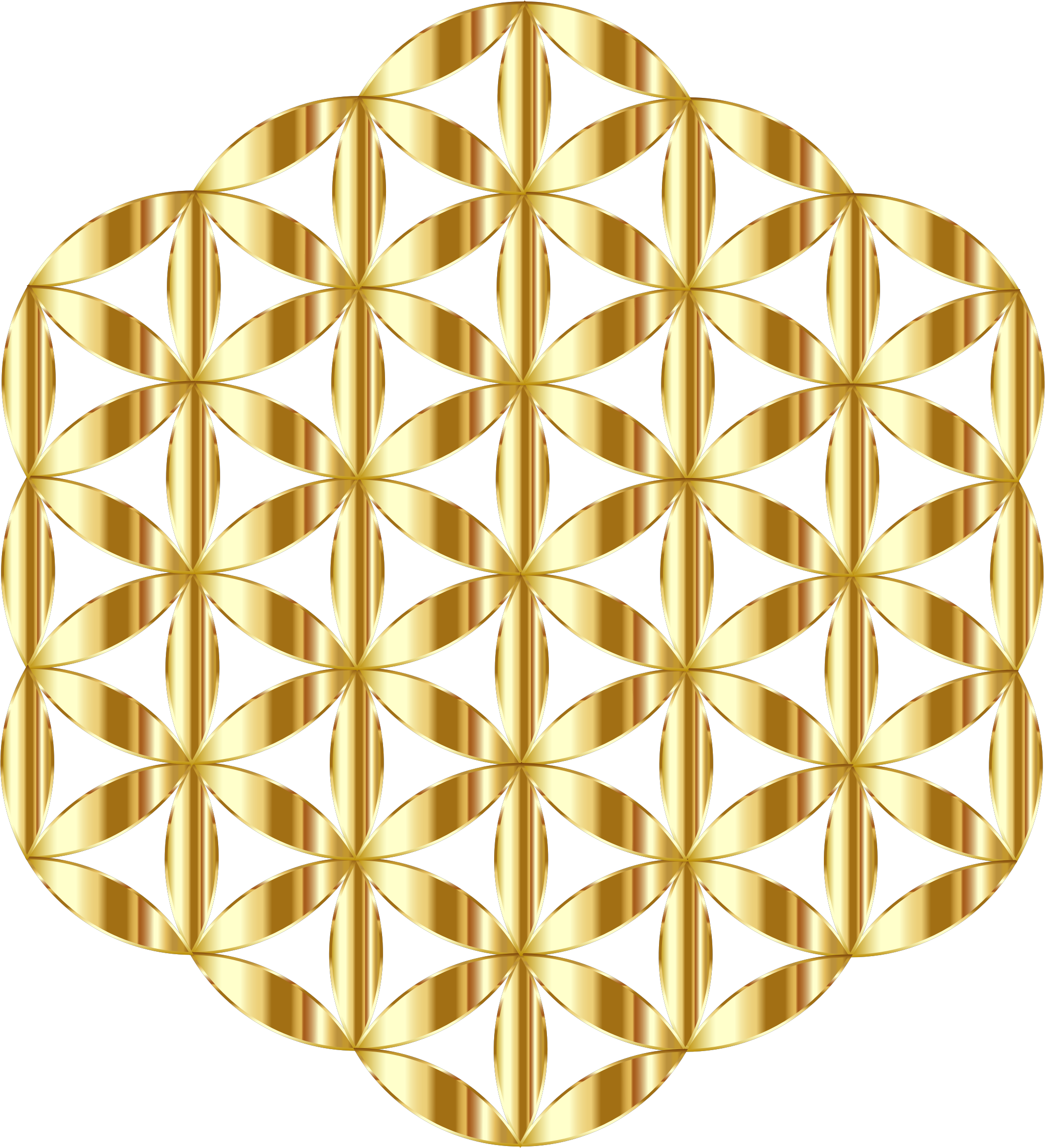 Overlapping circles grid Flower Clip art - flower art png download