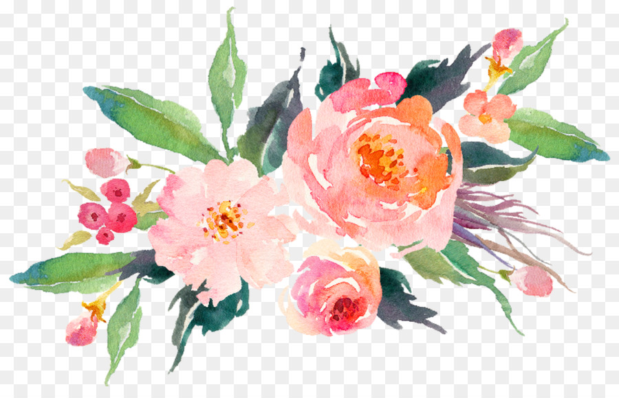 Watercolour Flowers Watercolor painting Art Transparent Watercolor - painting png download - 1368*855 - Free Transparent Watercolour Flowers png Download.