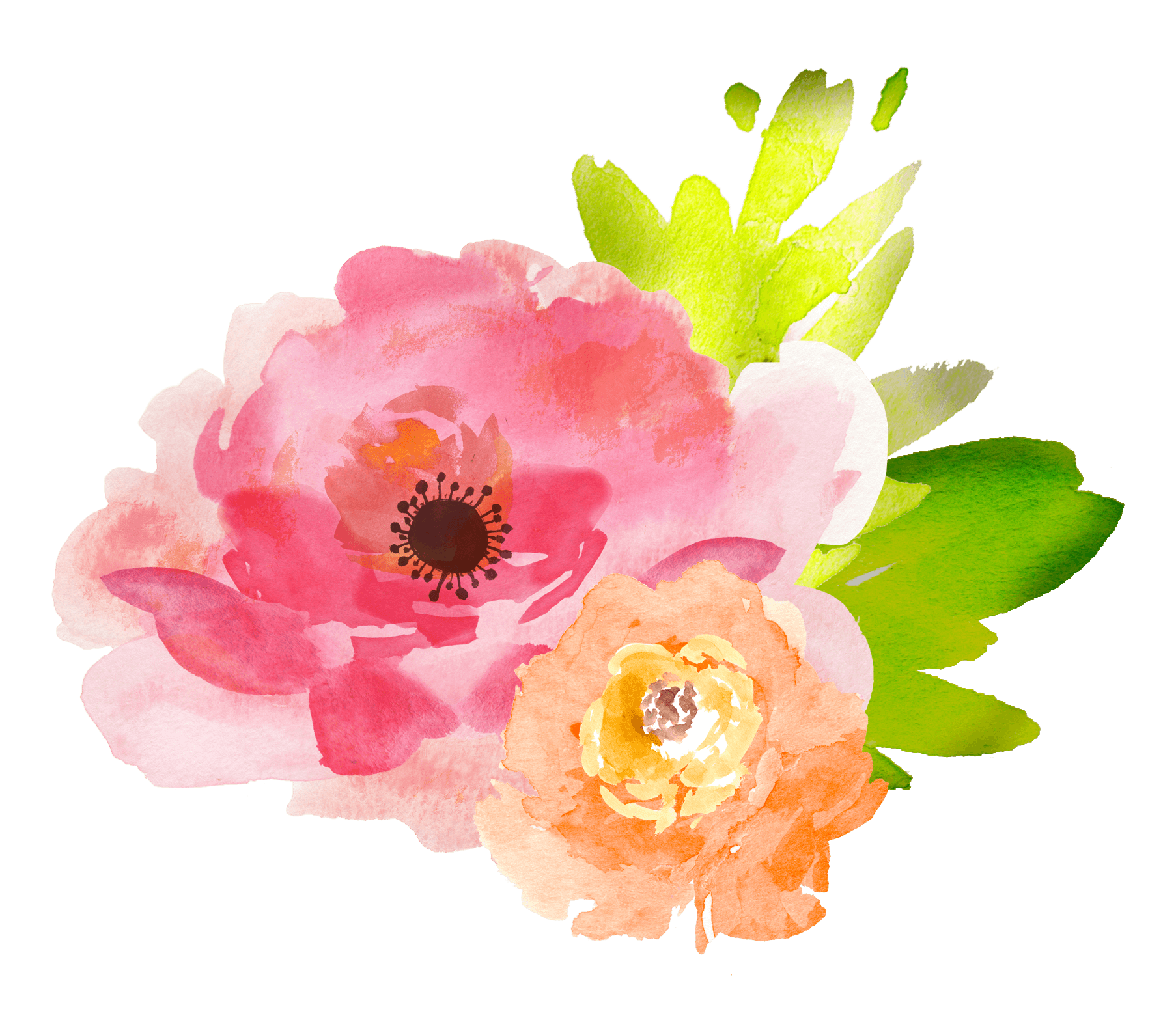 Watercolor: Flowers Watercolour Flowers Watercolor painting Transparent Watercolor Clip art - flower png download - 1806*1590 - Free Transparent Watercolor Flowers png Download.
