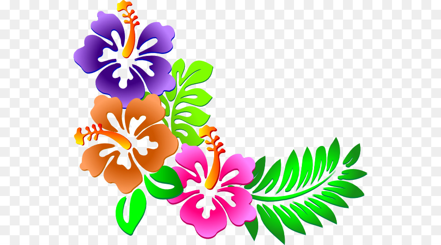 Flower Clip art - Hawaii flower png download - 600*500 - Free Transparent Flower png Download.