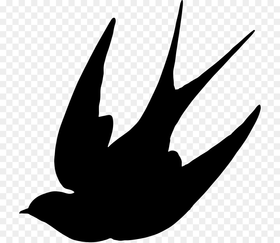 Swallow Bird Silhouette Clip art - flying sparrow png download - 778*778 - Free Transparent Swallow png Download.