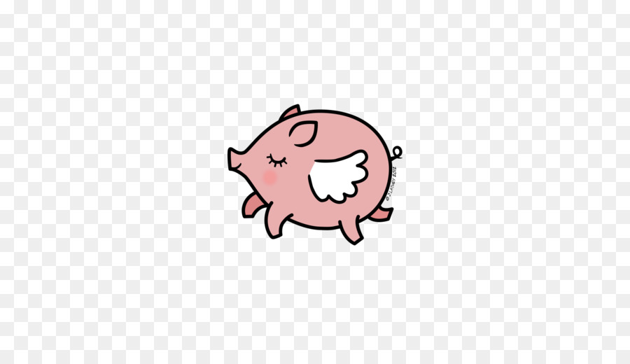 Miniature pig Drawing Clip art - Cartoon Flying Pig png download - 674*518 - Free Transparent  png Download.