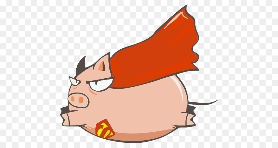 Domestic pig Film - Flying Pig png download - 560*480 - Free Transparent Domestic Pig png Download.