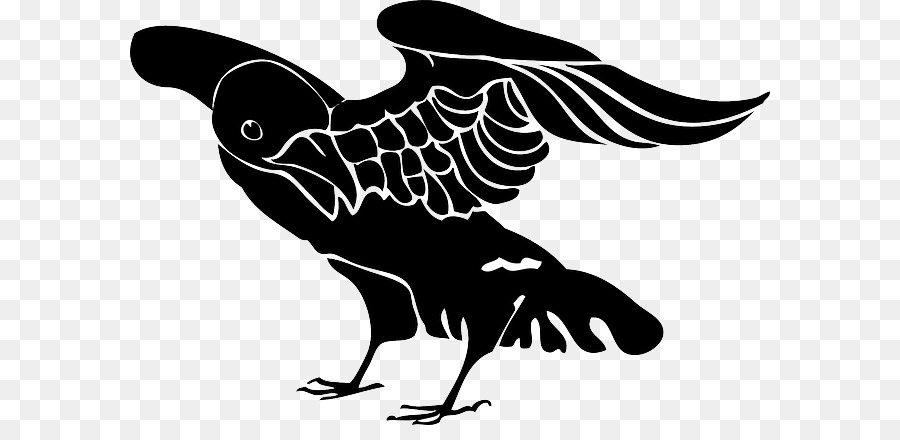 American crow Common raven Crow Nation Symbol - flying ravens png download - 640*425 - Free Transparent American Crow png Download.