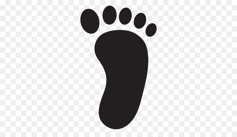 Footprint Drawing Clip art Silhouette - anual png download - 512*512 - Free Transparent Foot png Download.