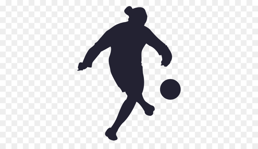 Football player Silhouette Women