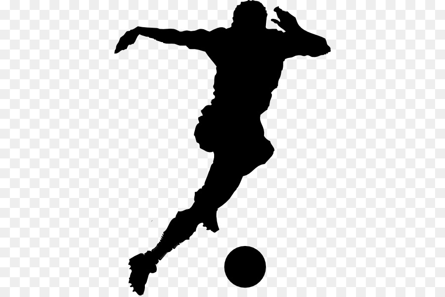 Football player American football Clip art - Sports Cliparts Silhouette png download - 438*597 - Free Transparent Football png Download.