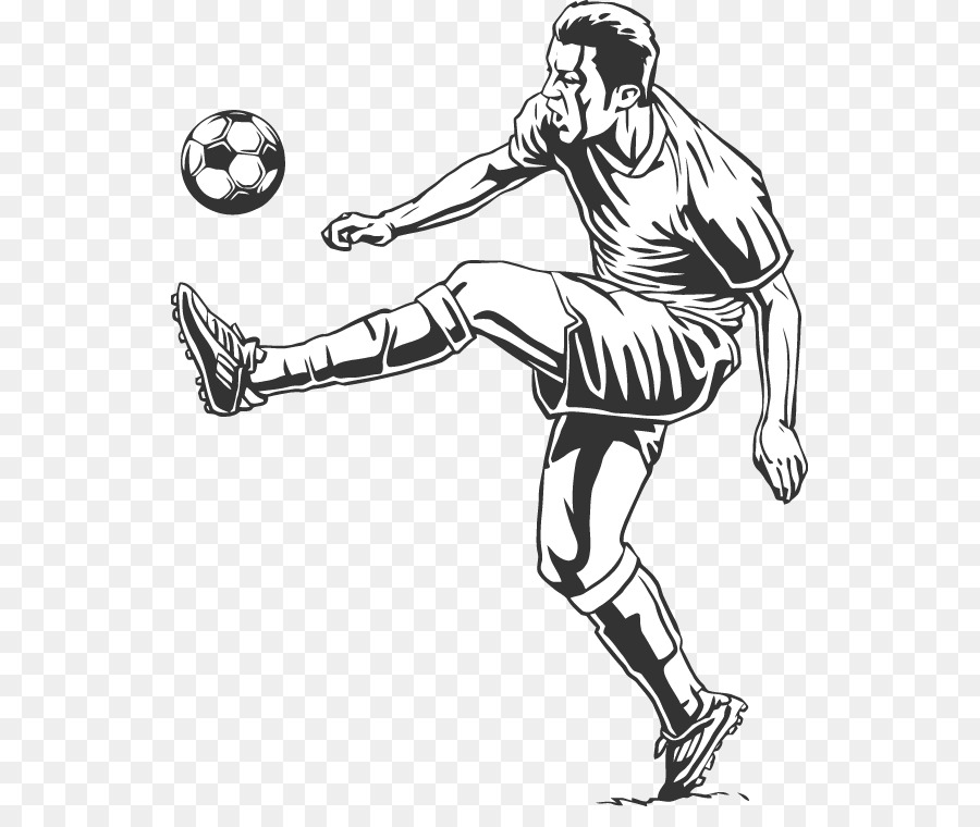 Football player Sport Illustration - Vector Sports Football People png download - 585*741 - Free Transparent Football png Download.