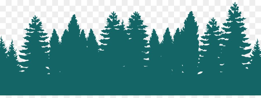 Forest Silhouette Tree Clip art - Forest Silhouette png download - 1600*588 - Free Transparent Forest png Download.